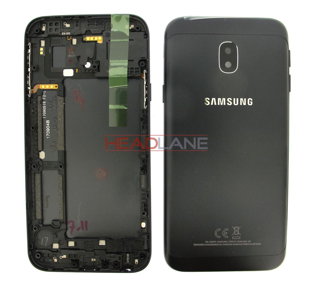 Samsung Sm J330 Galaxy J3 17 Battery Cover Black Gh 140a