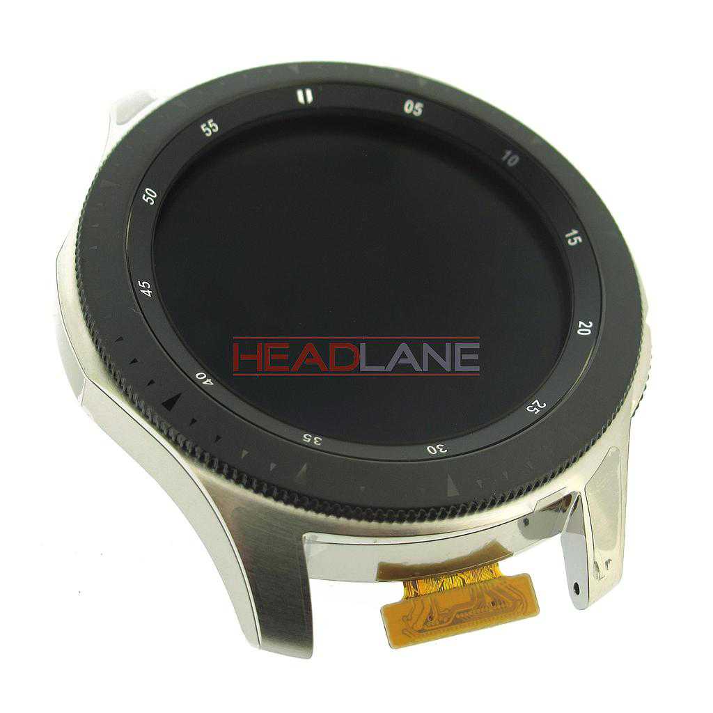 Samsung SM R800 Galaxy Watch 46mm LCD Display Screen Touch Silver GH97 21862A