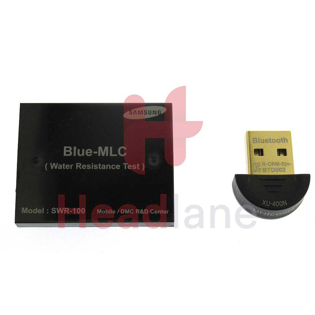 Samsung Water Resistance Test Blue MLC and Bluetooth USB Dongle GH81 14497A