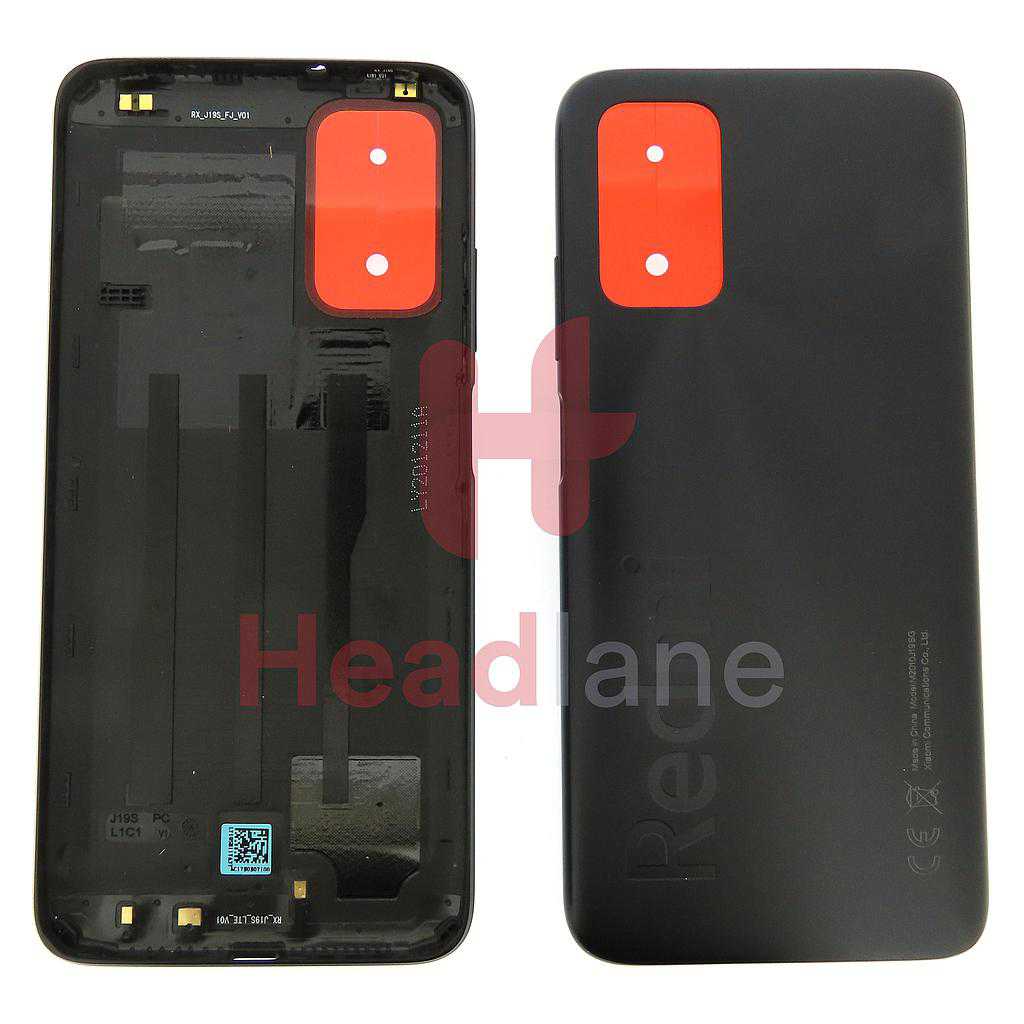 Xiaomi Redmi 9t Back Battery Cover Black 55050000rr9x 5395