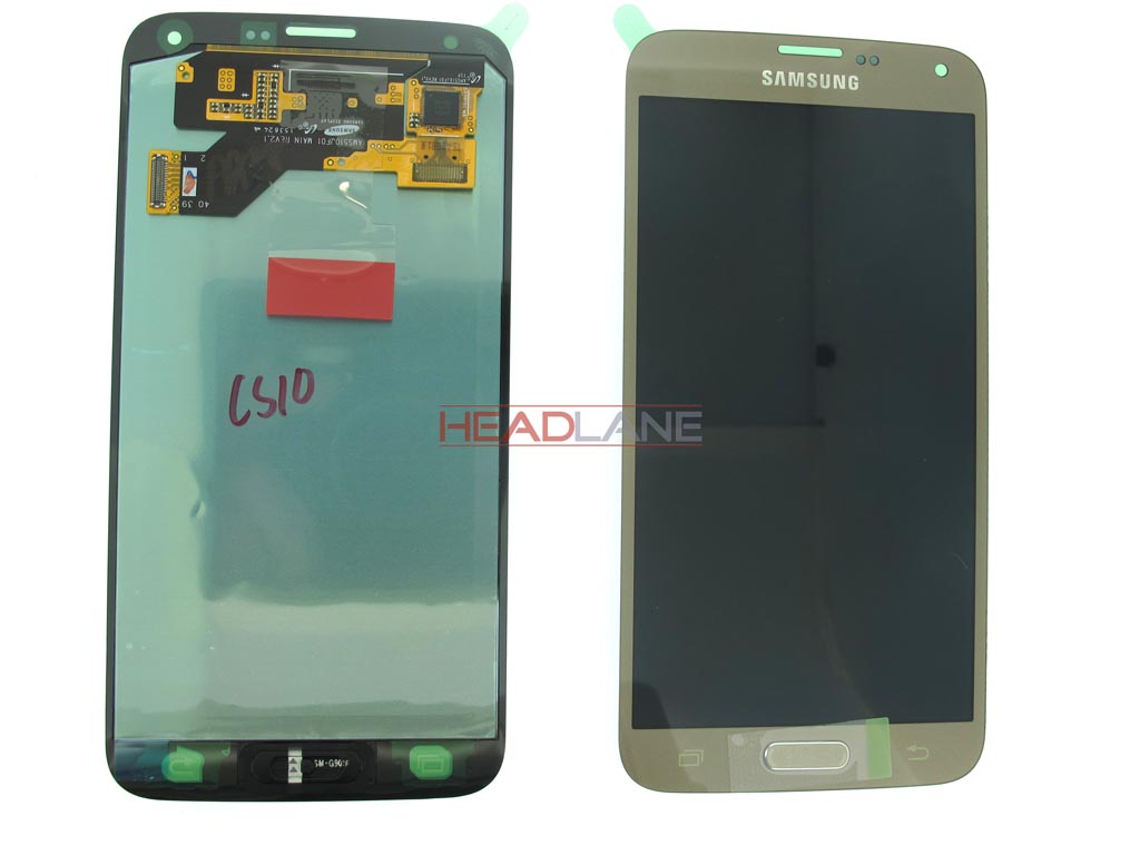 Samsung Sm G903 Galaxy S5 Neo Lcd Display Screen Touch Gold Gh97 17787b
